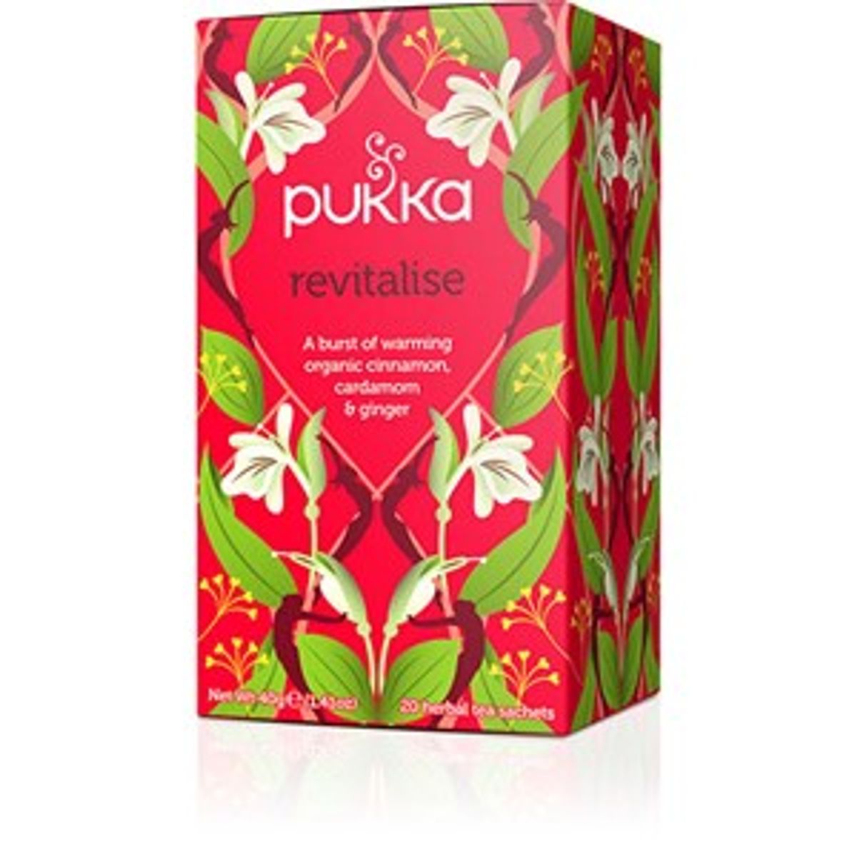 Pukka revitalise te 20 poser økologisk