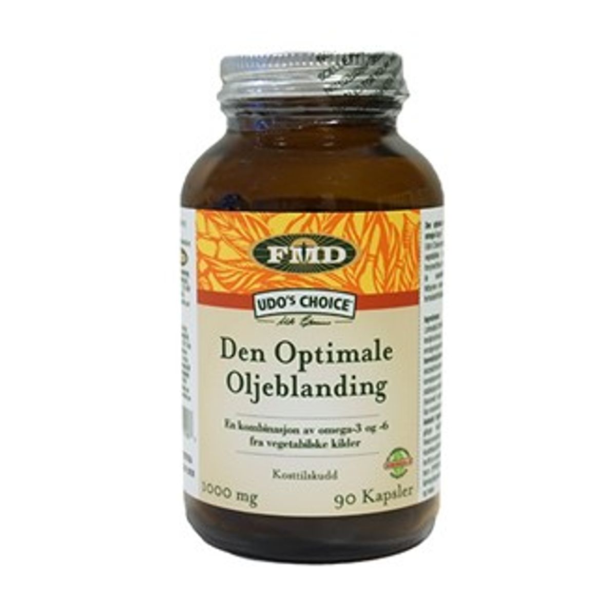 Udo`s choice omega 3-6 90kap (vegetabilske kilder)