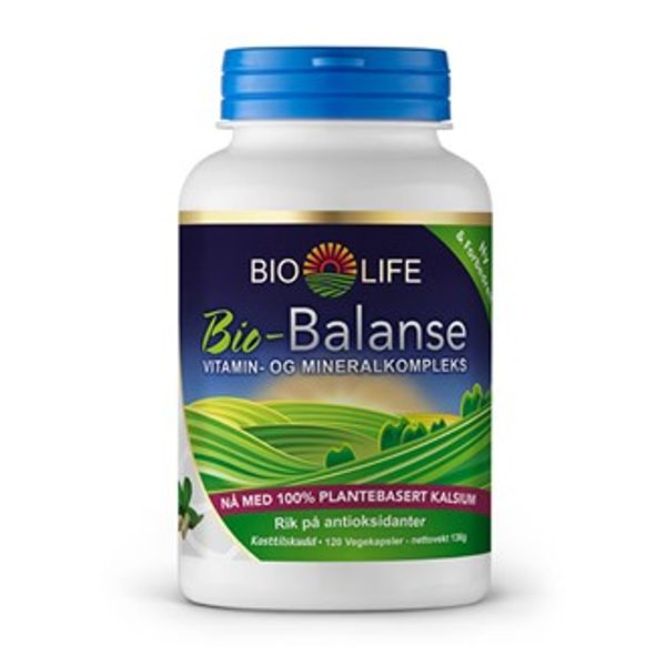 Hovedbilde Bio Life balanse u/jern 300 kap